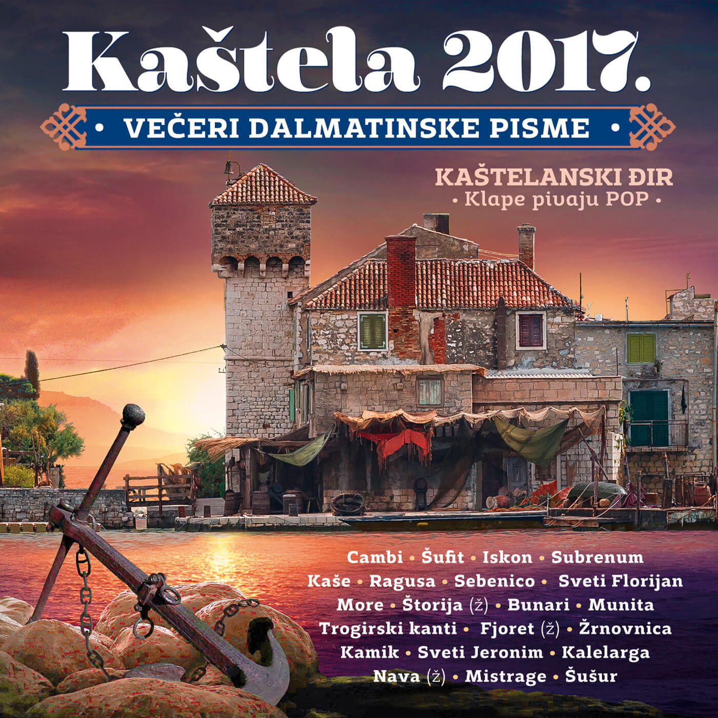 Večeri dalmatinske pisme - Kaštela 2017